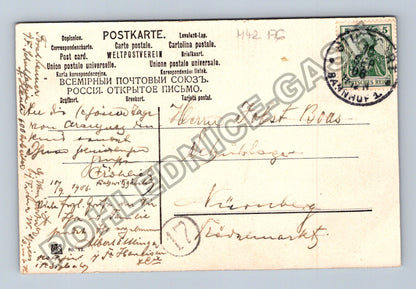 Pohlednice Německo Stuttgart Elisabethkirche 1906 (M42176)