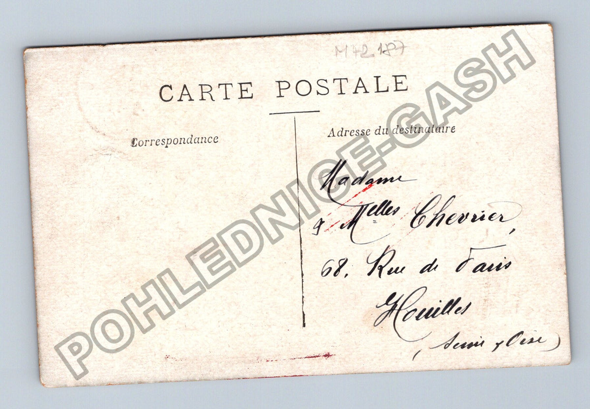 Pohlednice Francie Enghien-les-Bains jezero a kasino 1911 (M42187)