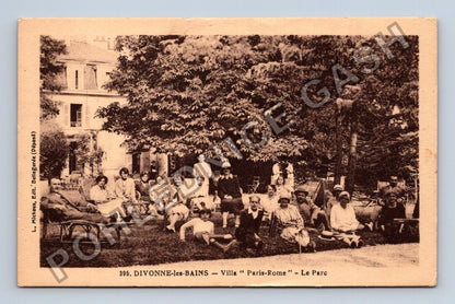 Pohlednice Francie Divonne-les-Bains Villa Paris-Rome Le Parc (M42188)