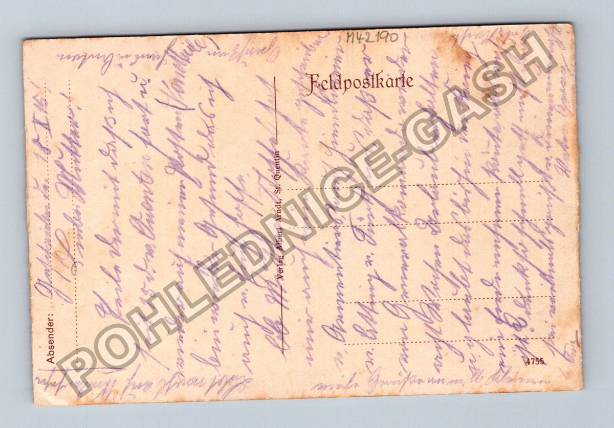 Pohlednice Francie St. Quentin Fontäne Vasson (M42190)