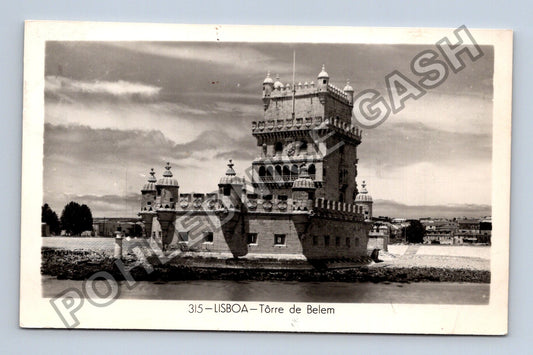 Pohlednice Portugalsko Lisabon Torre de Belem 1959 (M42198)