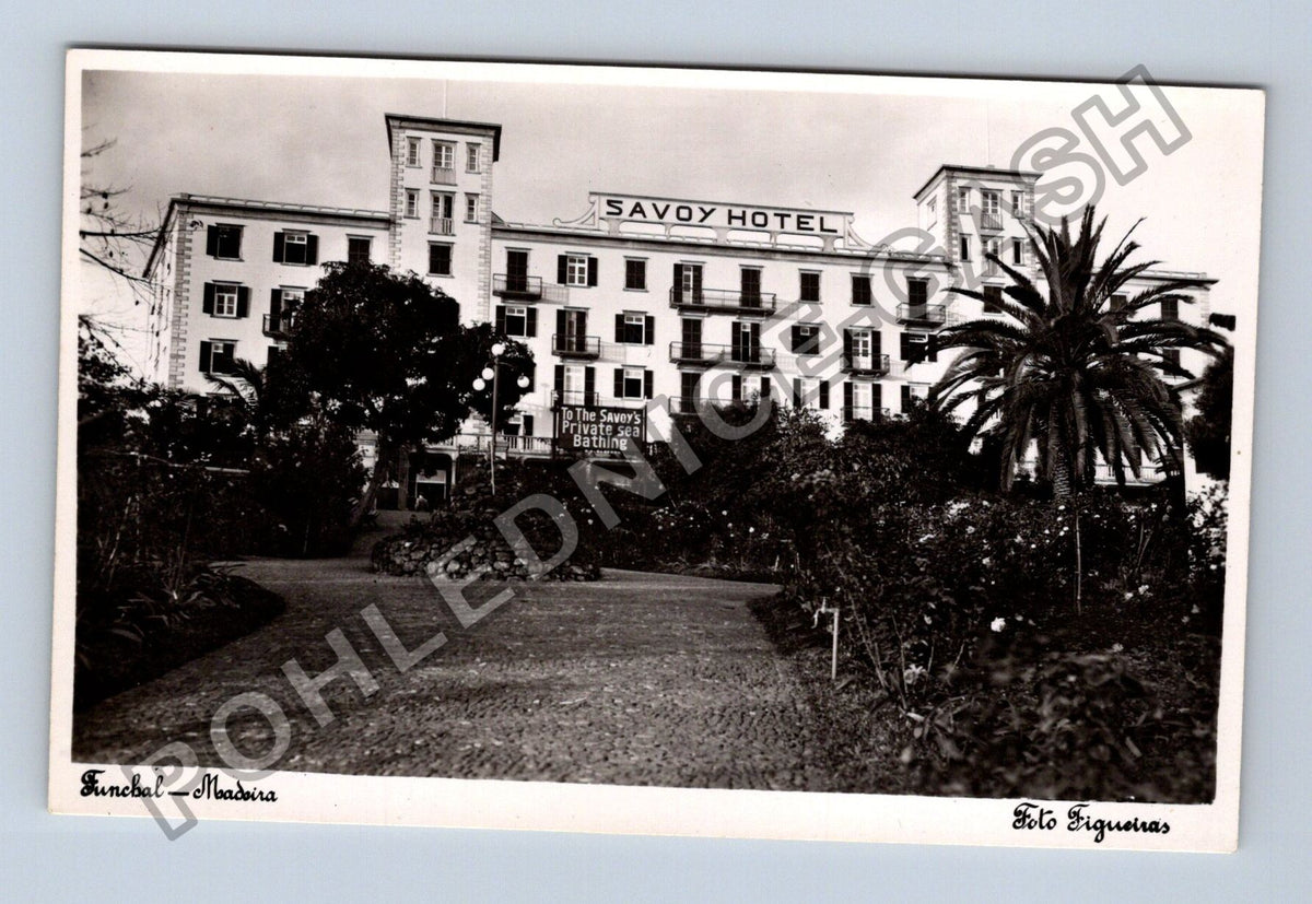 Pohlednice Portugalsko Funchal Madeira Hotel Savoy (M42199)