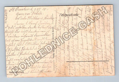 Pohlednice Francie St Quentin radnice (M42209)