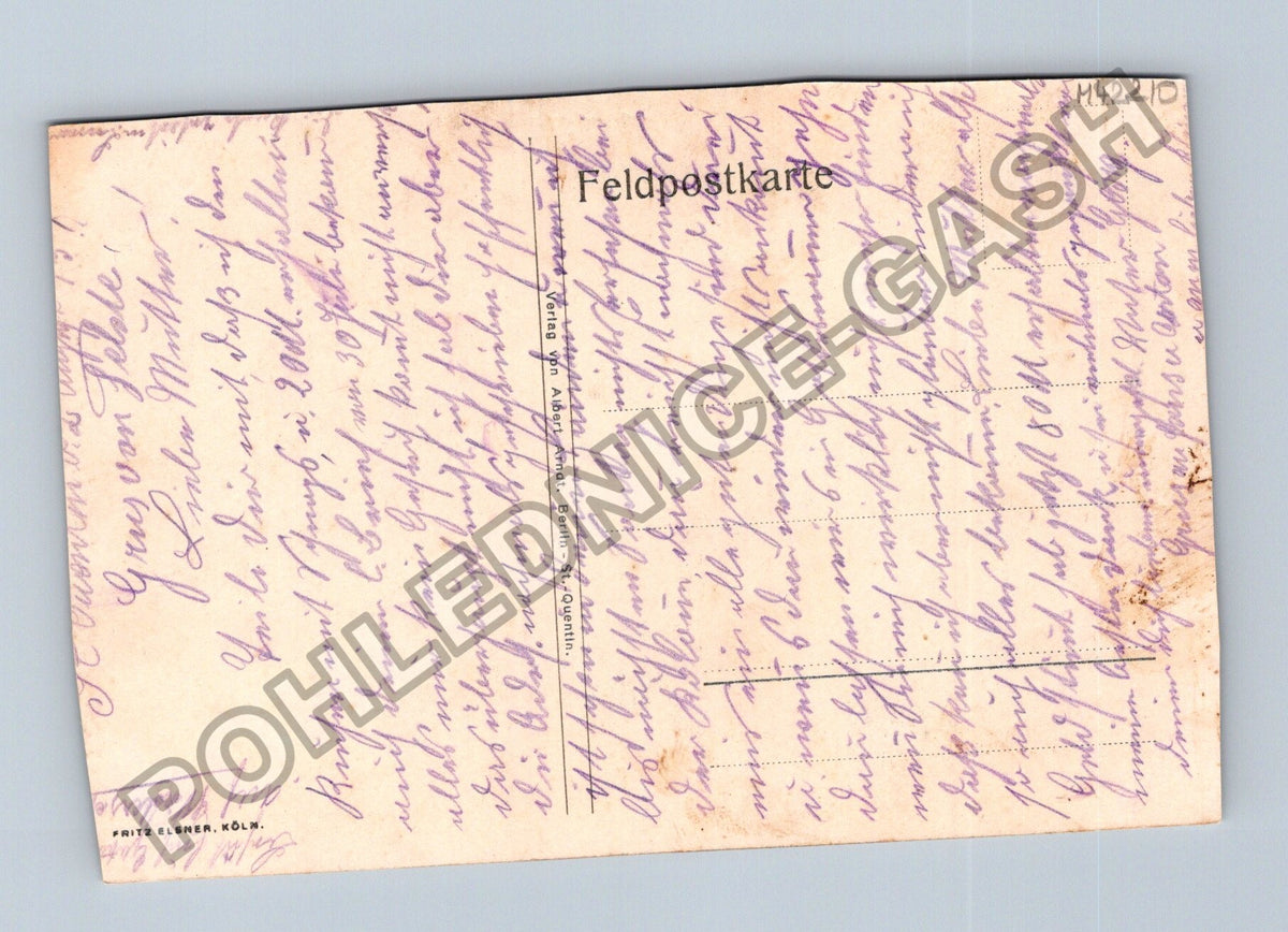 Pohlednice Gruss aus St Quentin Hauptaltar der Basilika (M42210)