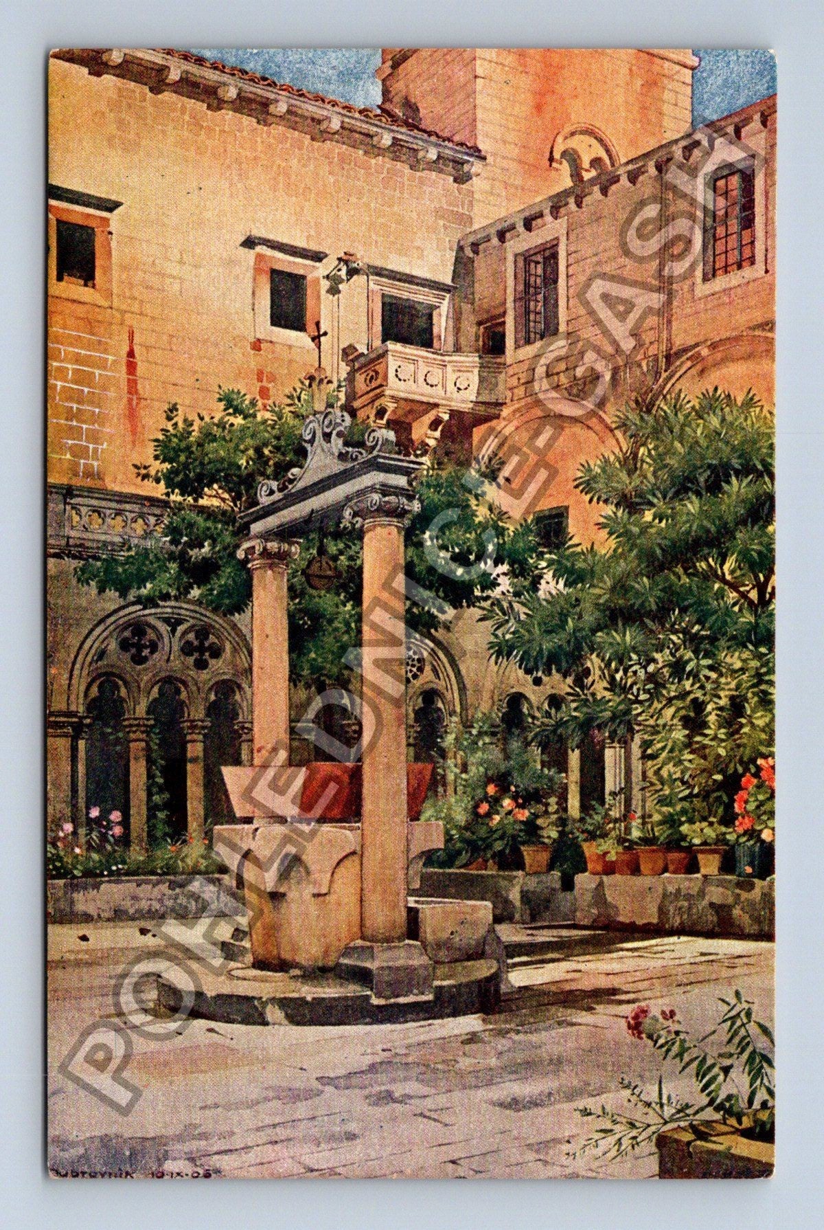Pohlednice Chorvatsko Dubrovnik Dominikánský klášter (M42213)