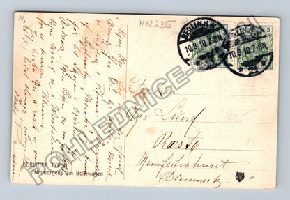 Pohlednice Německo Berlín trh s mlékem 1910 (M42235)
