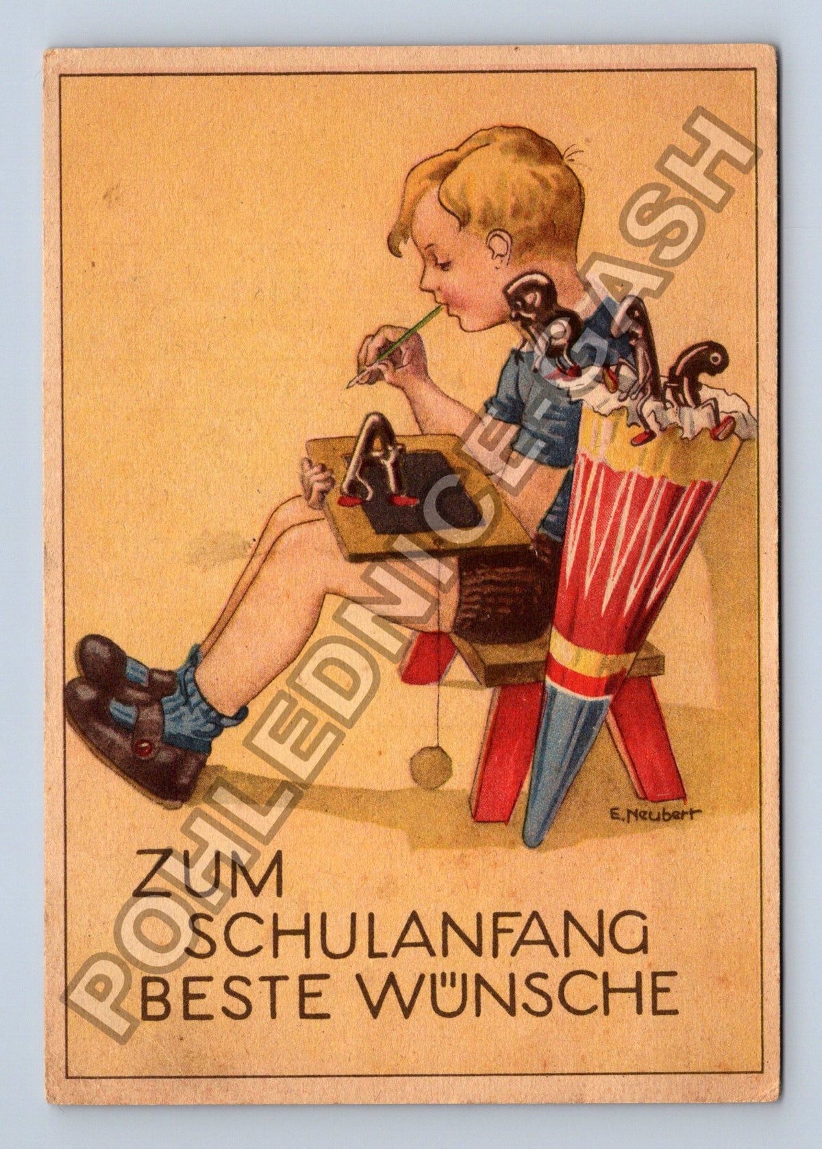 Pohlednice Německo Zum Schulanfang Beste Wünsche (M42239)