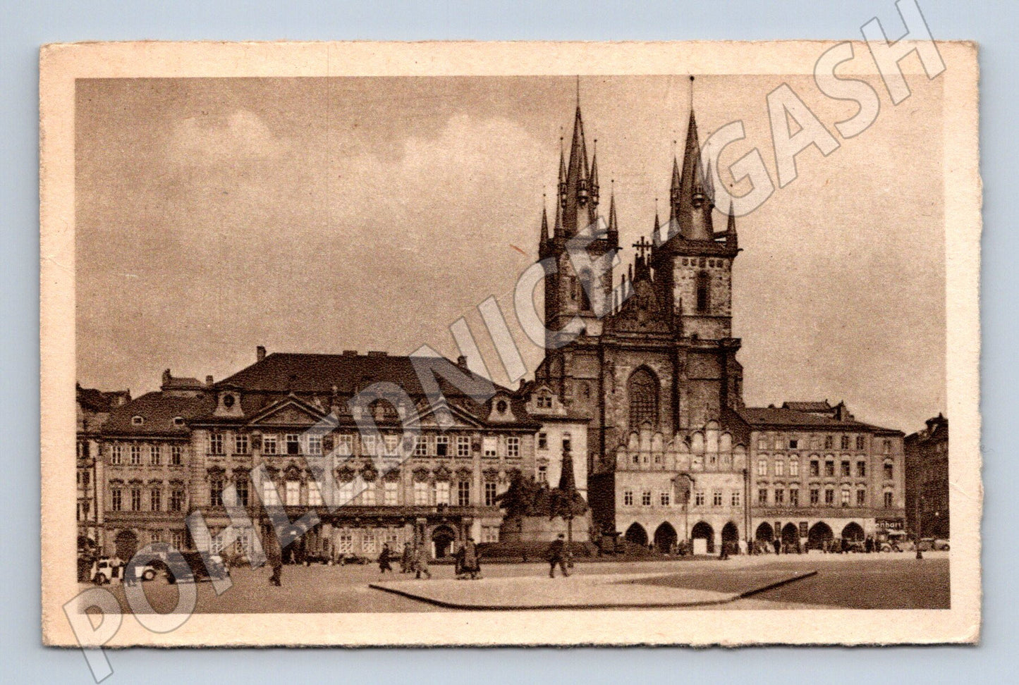 Pohlednice Praha Staroměstské náměstí Týnský chrám (M4225)