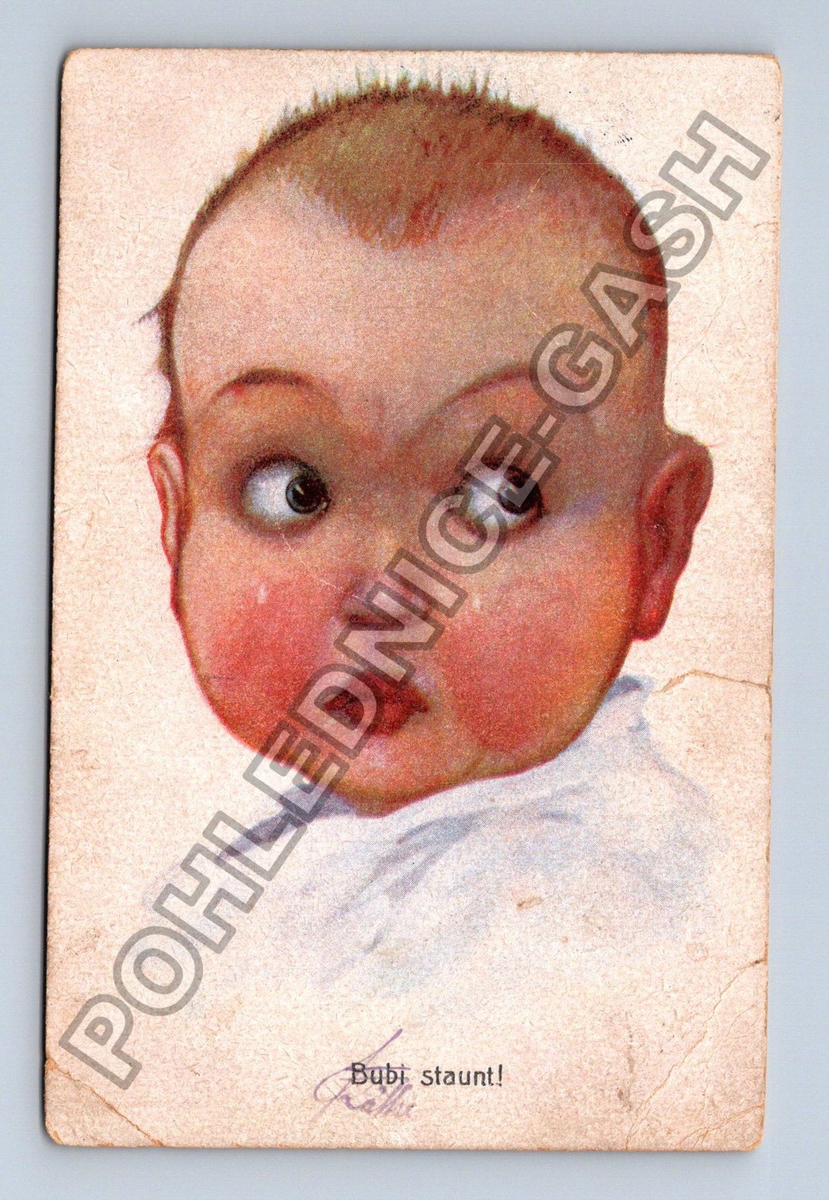 Pohlednice Německo Bubi staunt! dítě (M42267)