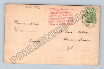 Pohlednice Francie Dvě děti kuchaři (M42296)