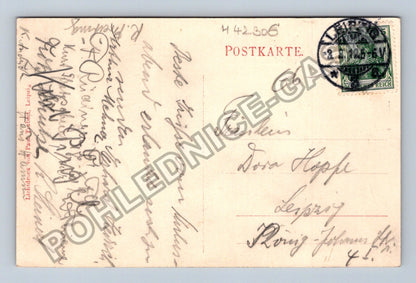 Pohlednice Petriner Mulusball 4 März 1910 Německo (M42306)