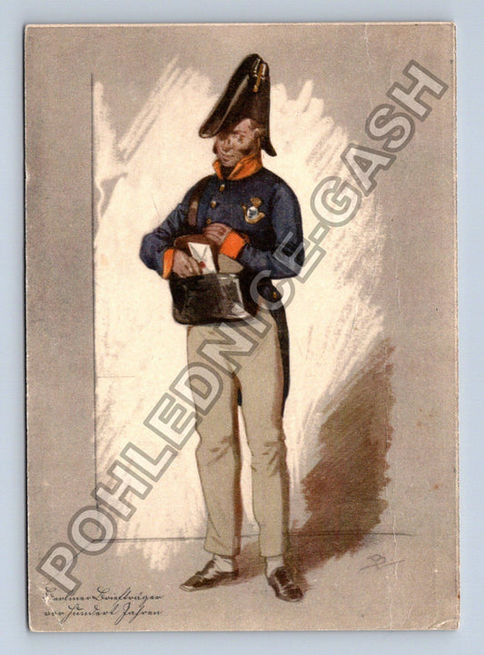 Pohlednice Německo Berlín pošťák 1827-1927 (M42314)