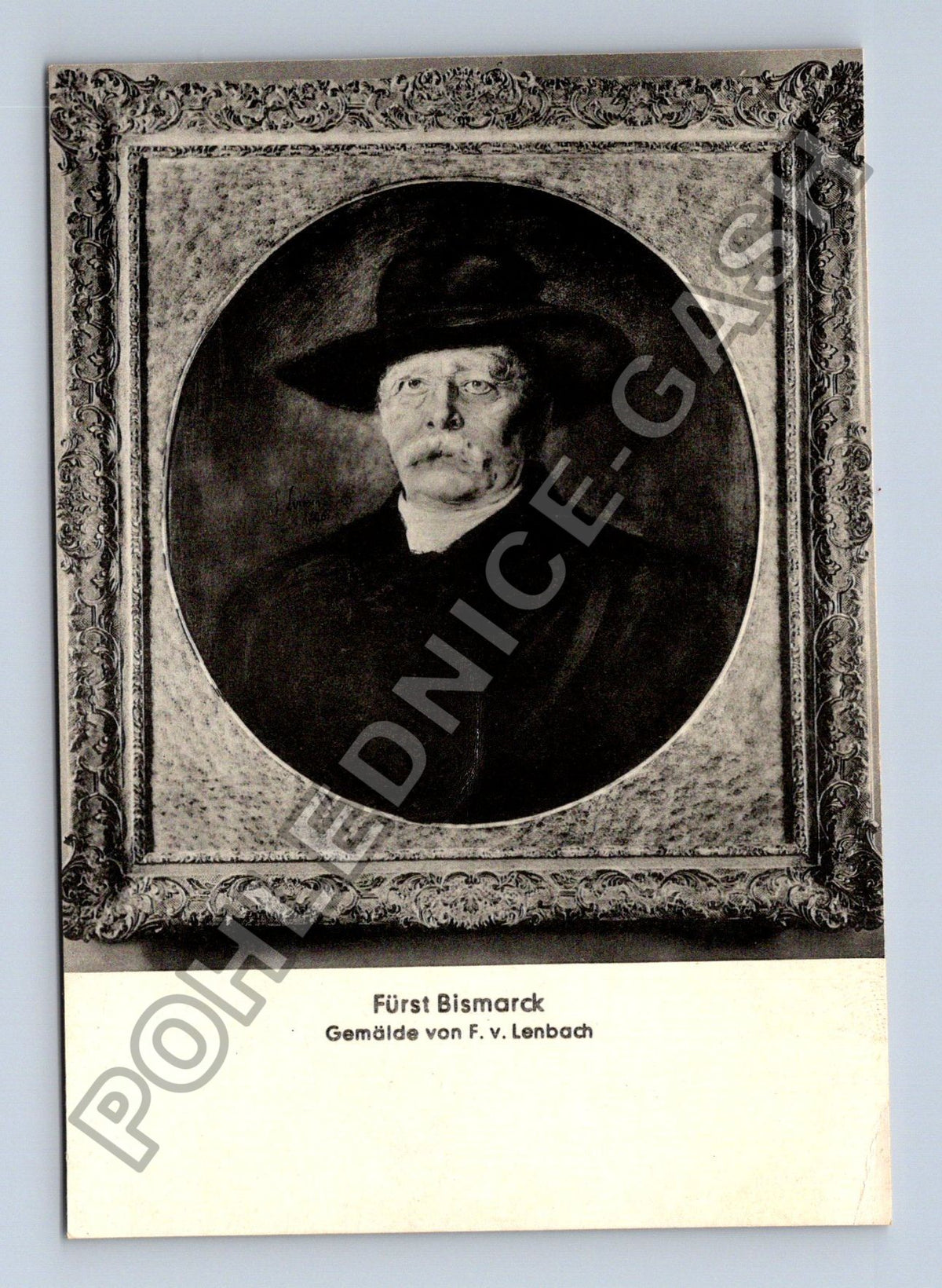 Pohlednice Německo Fürst Bismarck portrét F. v. Lenbach (M42324)