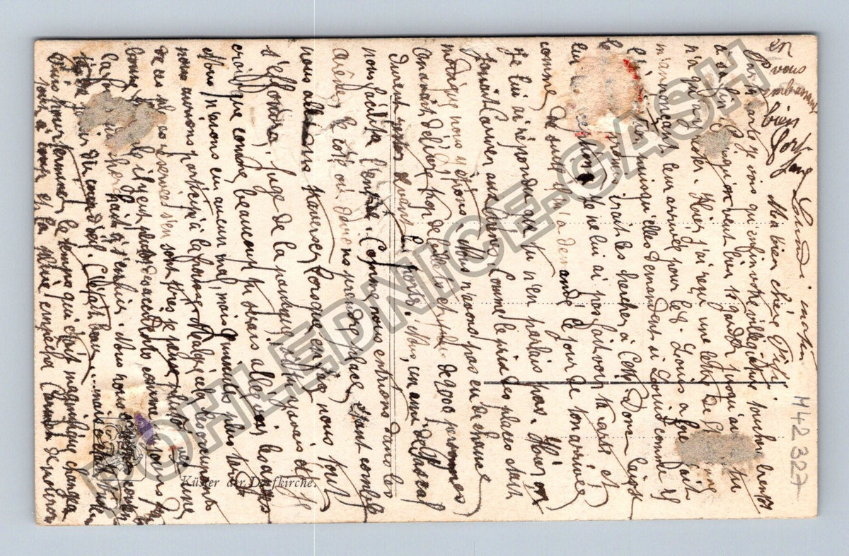 Pohlednice Francie portrét muže v taláru G. Plisson (M42327)