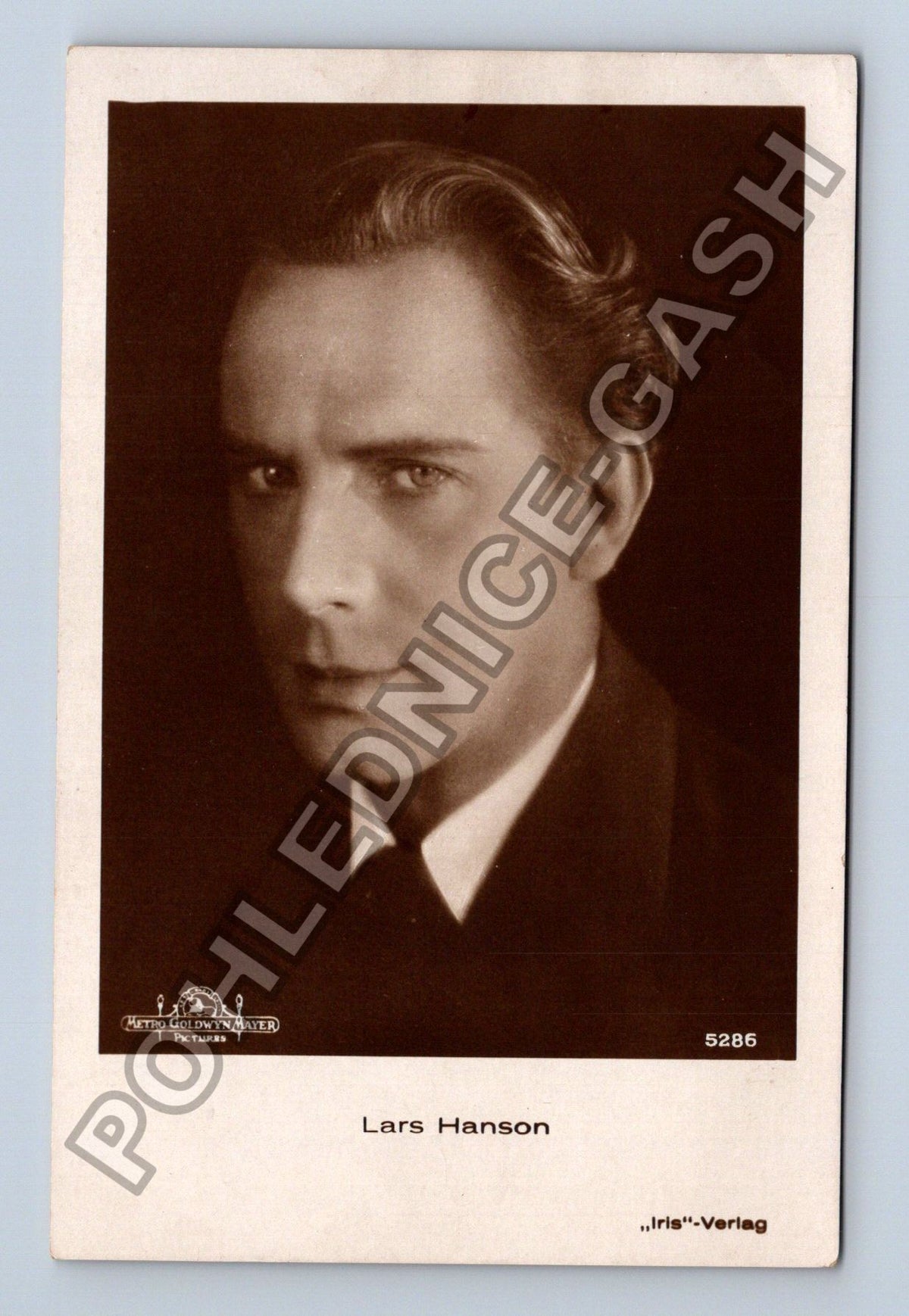 Pohlednice Lars Hanson herec (M42328)