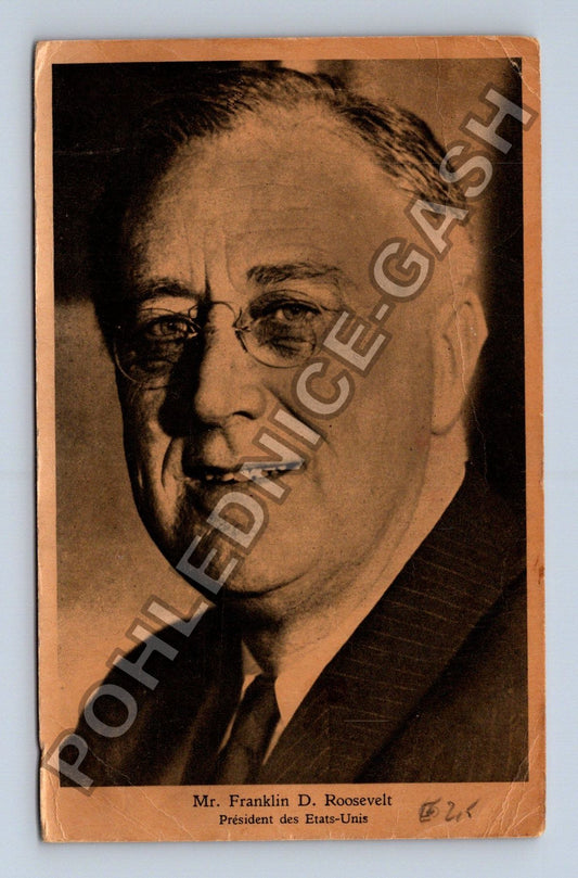 Pohlednice Severní Amerika Franklin D Roosevelt (M42333)