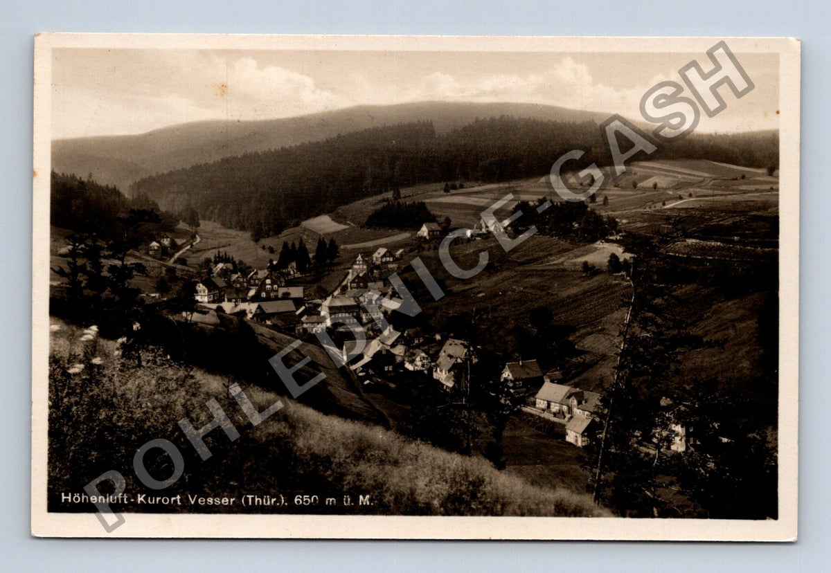 Pohlednice Německo Höhenluft-Kurort Vesser (Thür.) 1931 (M42341)