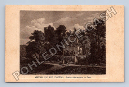 Pohlednice Německo Weimar Goethes Gartenhaus im Park (M42348)