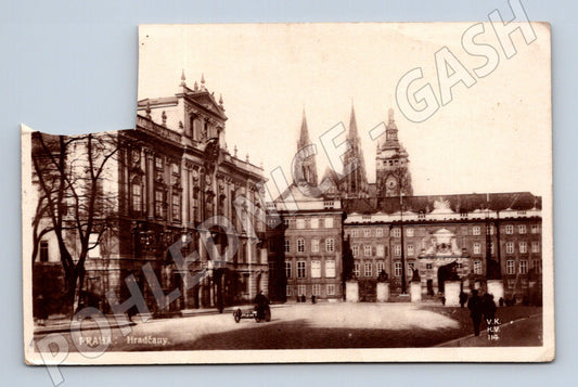 Pohlednice Praha Hradčany historický motiv (M4235)