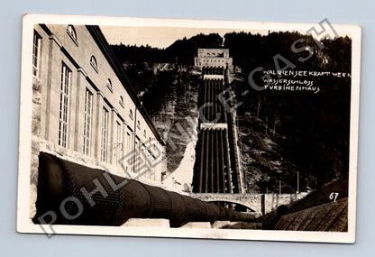 Pohlednice Německo Walchensee Kraftwerk Wasserschloss (M42355)