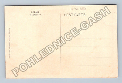 Pohlednice Německo Lübeck Holstentor (M42356)