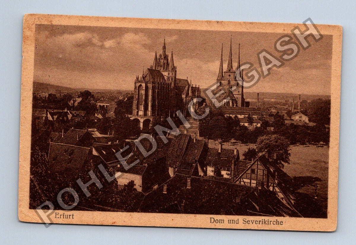Pohlednice Německo Erfurt Dom und Severikirche (M42357)