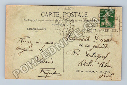 Pohlednice Francie Paříž Gare de Lyon 1923 (M42367)