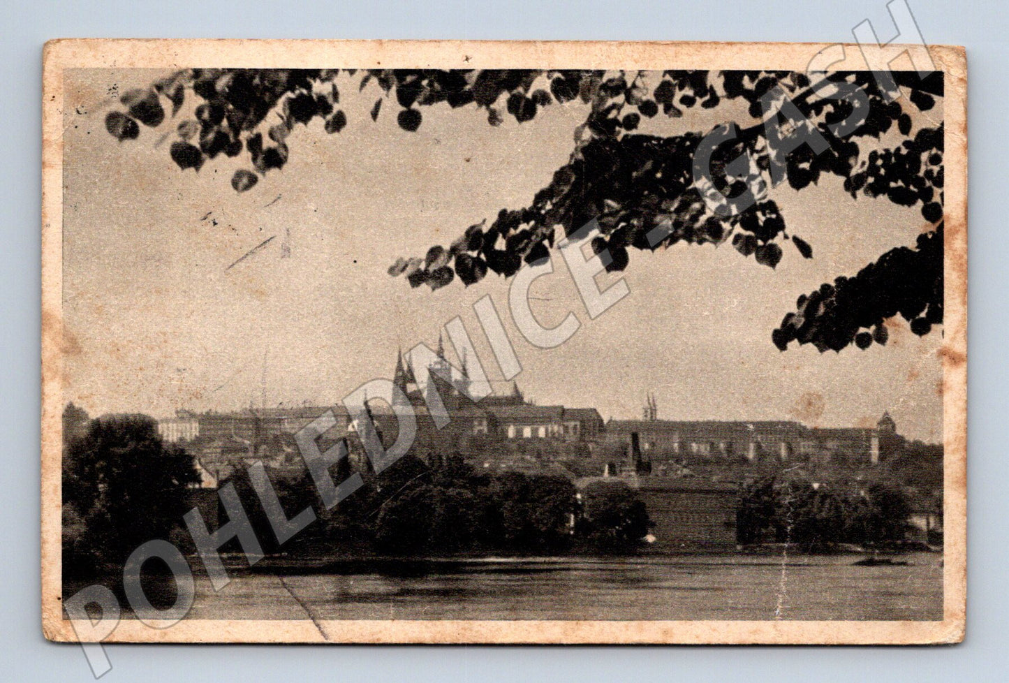 Pohlednice Praha Pražský hrad Malá Strana historický (M4237)