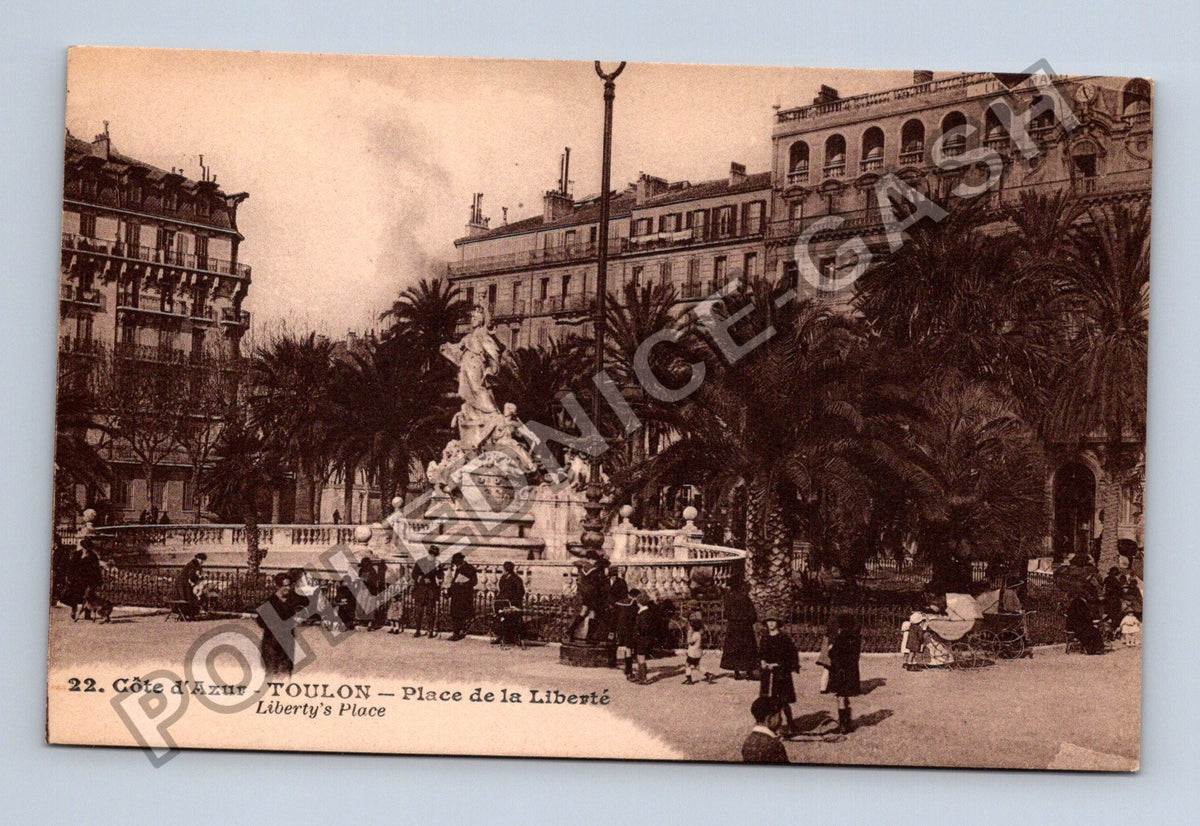 Pohlednice Francie Toulon Place de la Liberte (M42371)