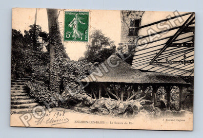 Pohlednice Francie Enghien-les-Bains La Source du Roi 1908 (M42373)