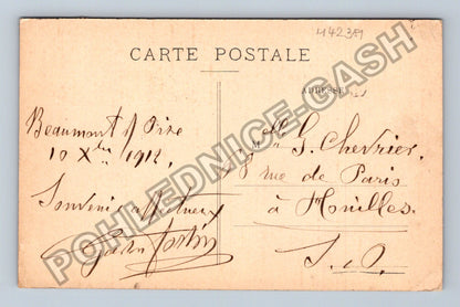 Pohlednice Francie Beaumont-sur-Oise panorama 1912 (M42381)
