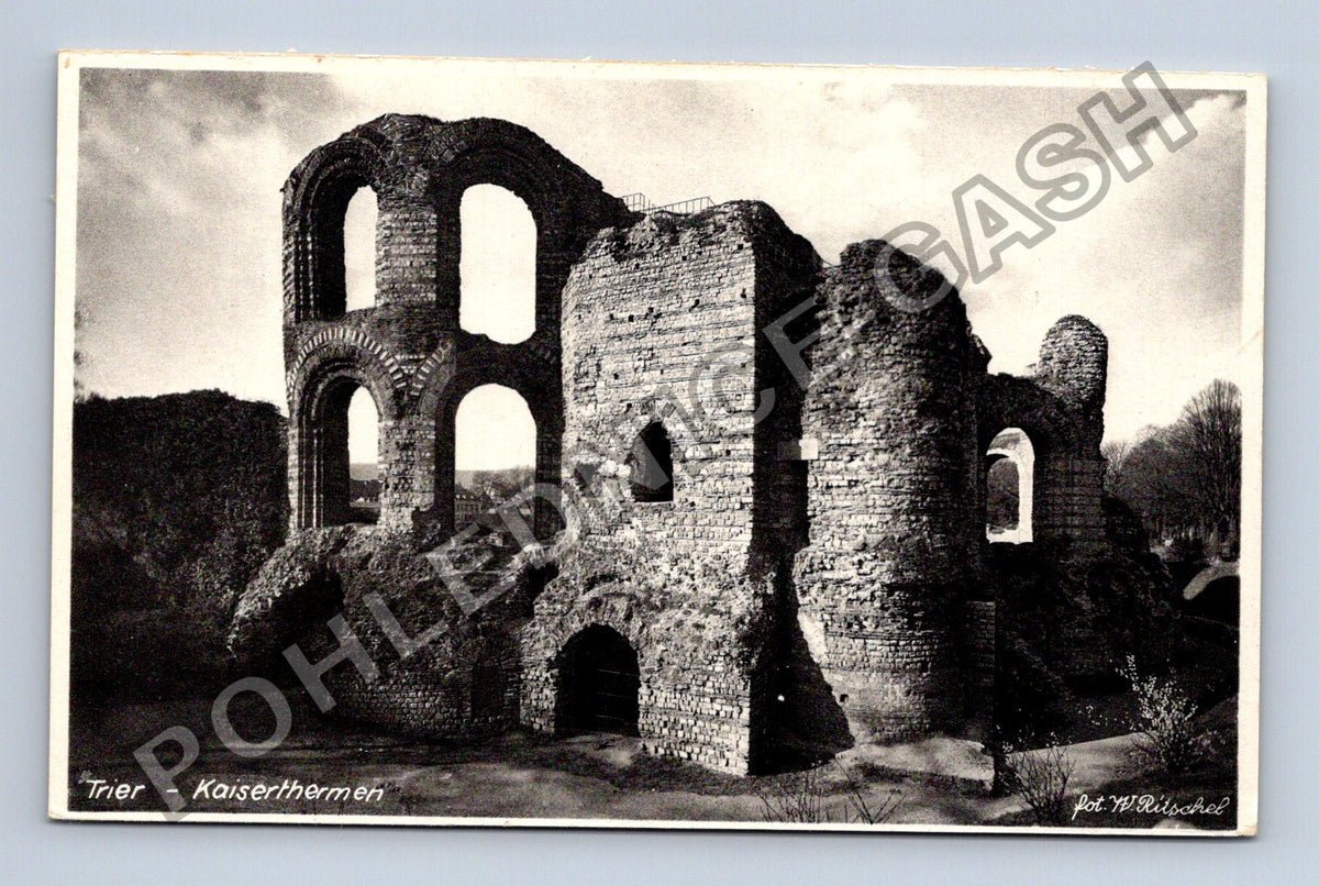 Pohlednice Německo Trier Kaiserthermen ruiny (M42387)
