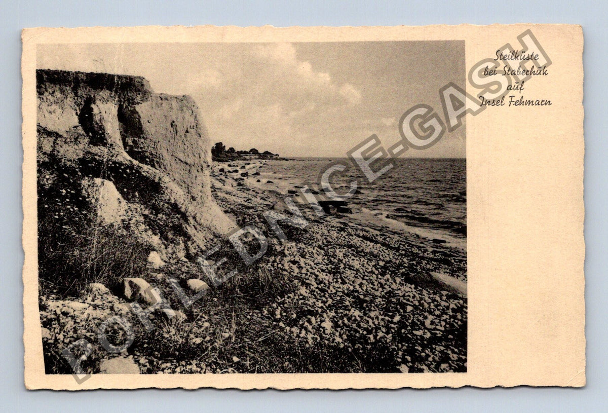Pohlednice Německo Steilküste bei Staberhuk Insel Fehmarn (M42399)