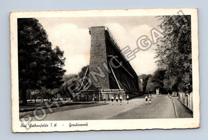 Pohlednice Německo Bad Rothenfelde T.W. Gradierwerk 1954 (M42400)