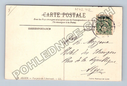 Pohlednice Alžír přístav Vue prise de lAmirauté (M42412)