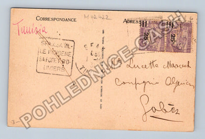 Pohlednice Tunisko Gabes Město přes oázu (M42422)