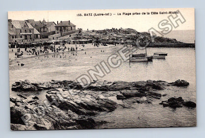 Pohlednice Francie Batz La Plage prise de la Côte (M42429)