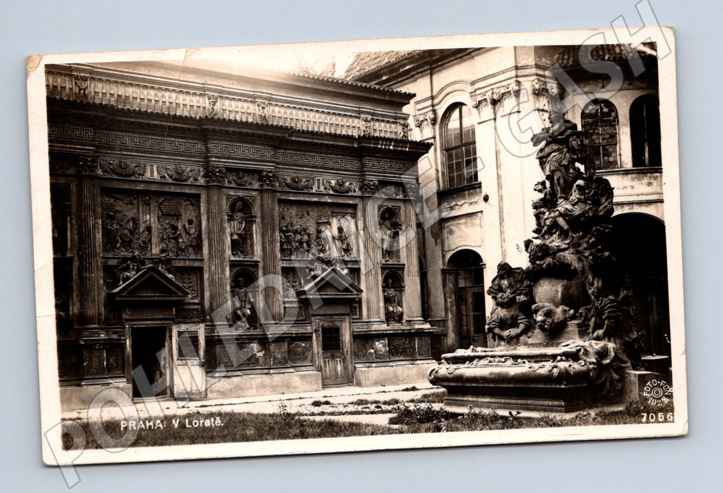 Pohlednice Praha Loreta historický motiv (M4243)