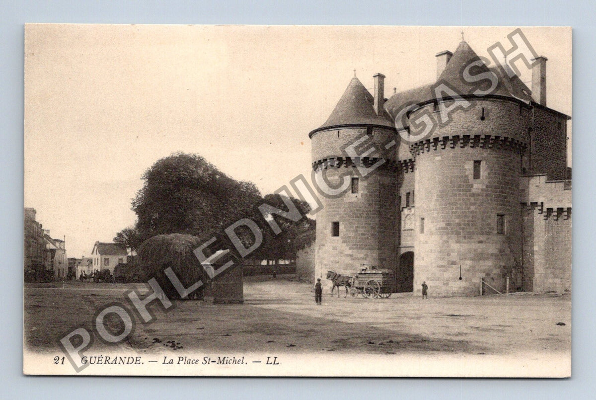 Pohlednice Francie Guérande La Place St-Michel (M42434)