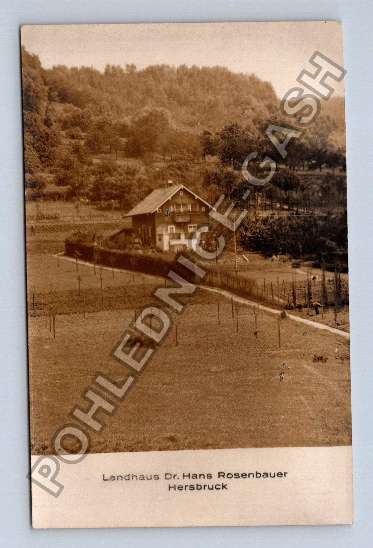 Pohlednice Německo Landhaus Dr Hans Rosenbauer Hersbruck (M42444)