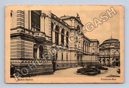 Pohlednice Německo Baden-Baden Friedrichs-Bad (M42445)