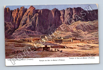Pohlednice Egypt Chrám Der el-Bahari Théby (M42448)