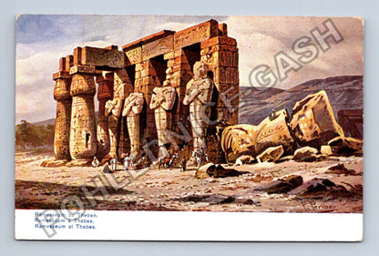 Pohlednice Egypt Ramesseum Theben (M42455)