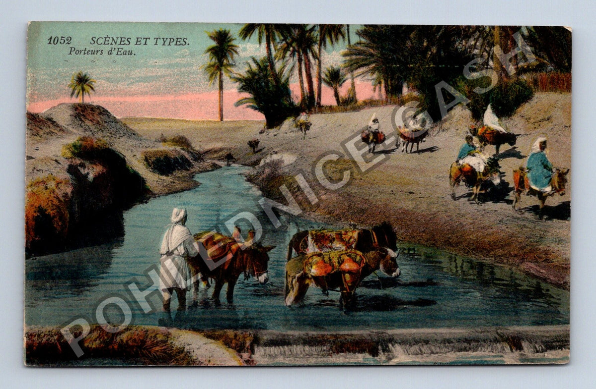 Pohlednice Afrika Scènes et Types Porteurs dEau (M42457)