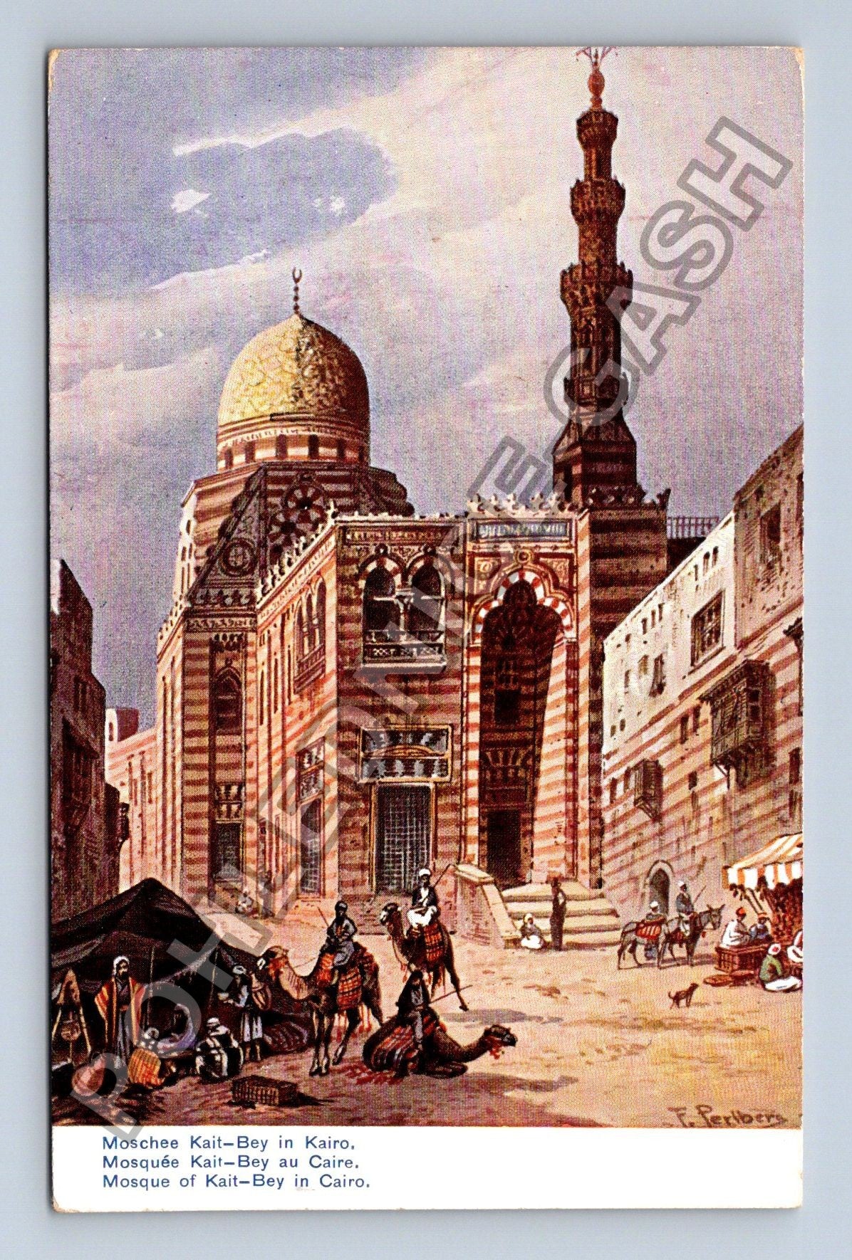 Pohlednice Egypt Káhira mešita Kait-Bey (M42460)