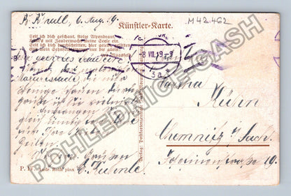 Pohlednice Salzburg Am Kapuzinerberg 1919 (M42462)