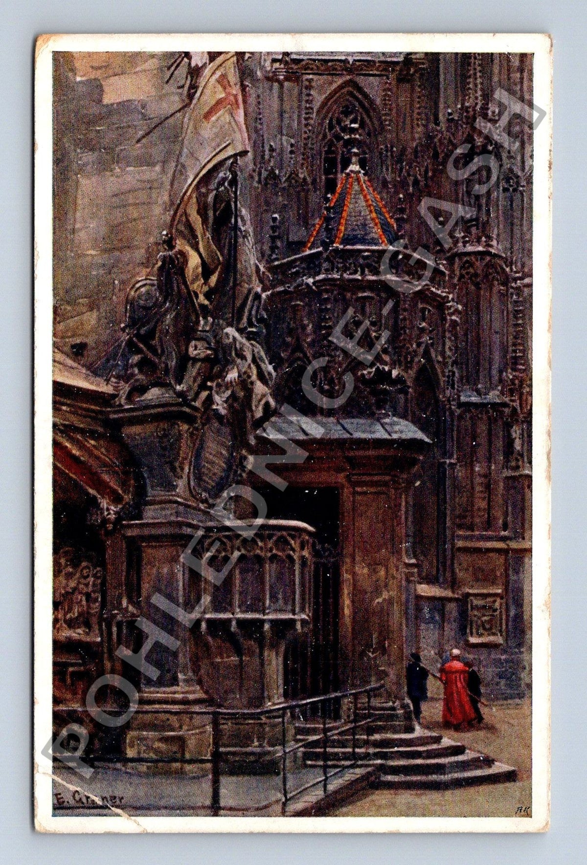 Pohlednice Rakousko Vídeň Stephansdom E. Geyger (M42463)