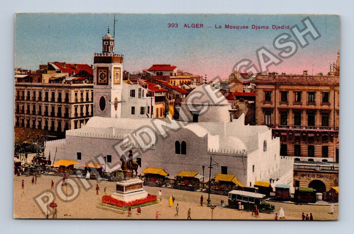 Pohlednice Alžír La Mosquée Djama Djedid 1938 (M42475)