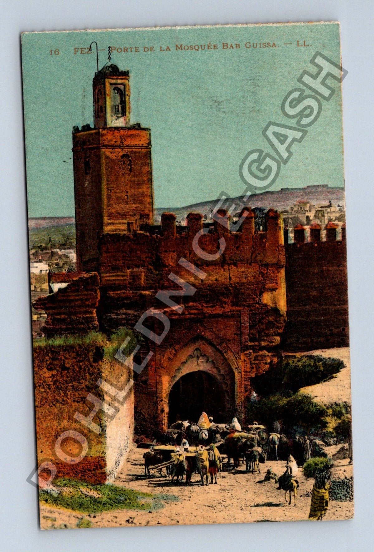 Pohlednice Maroko Fes Porte de la Mosquée Bab Guissa (M42480)