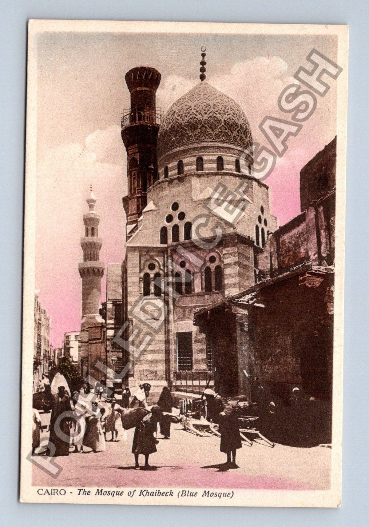 Pohlednice Egypt Káhira mešita Khaibeck Blue Mosque (M42483)